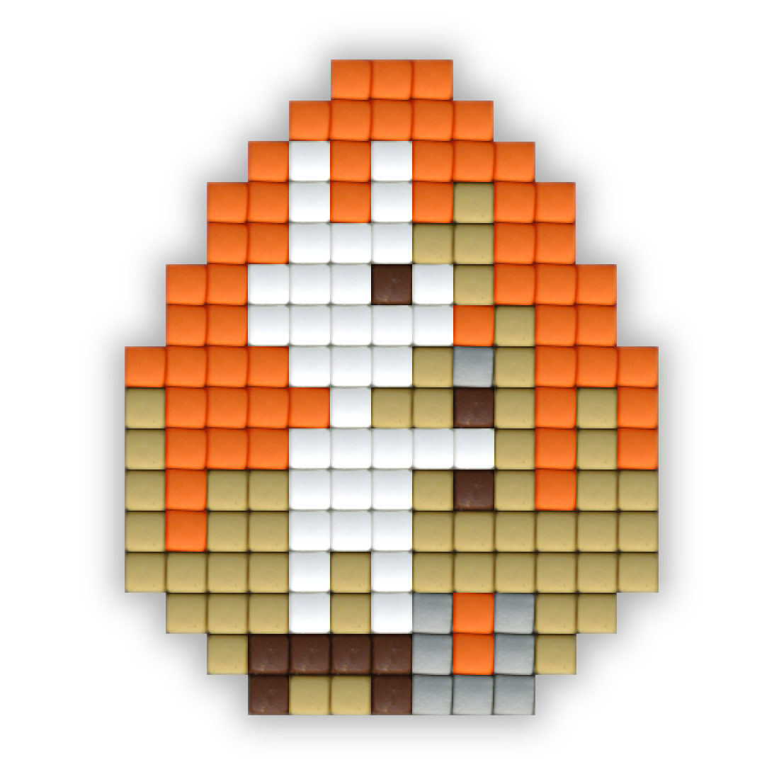 Pixel hobby easter egg craft kit