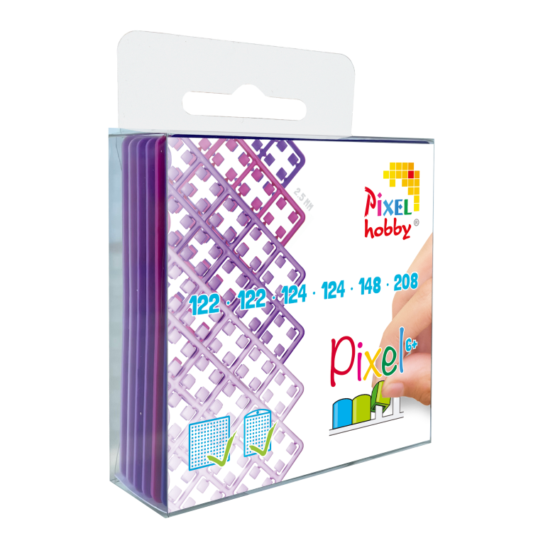 Pixelhobby square XL colors - box of 5 