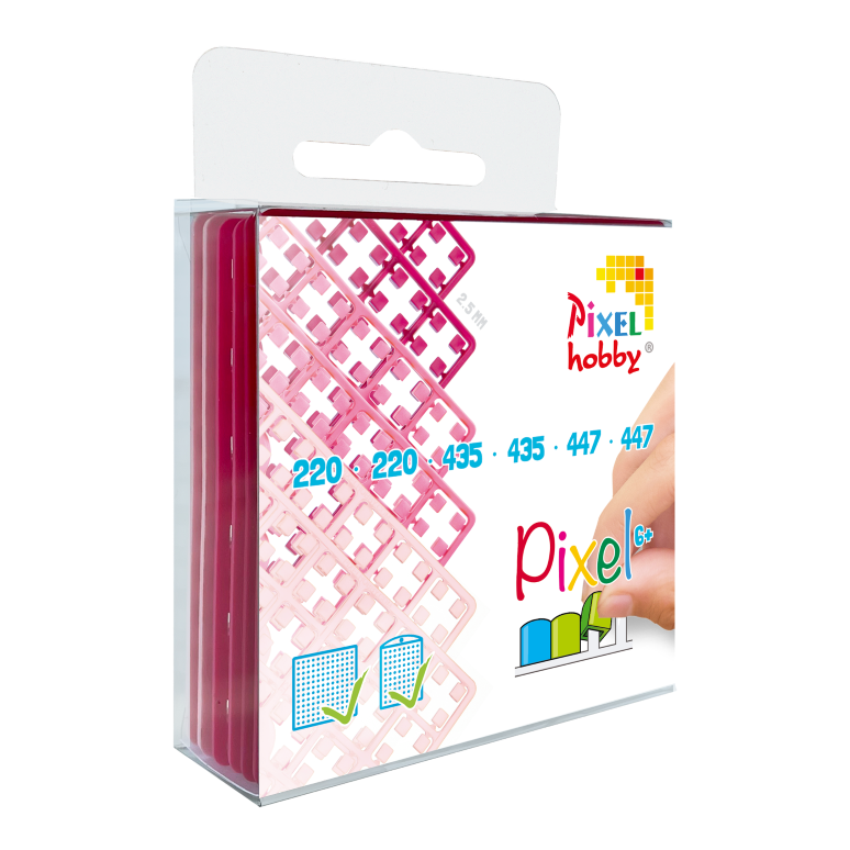Pixelhobby square XL colors - box of 5 