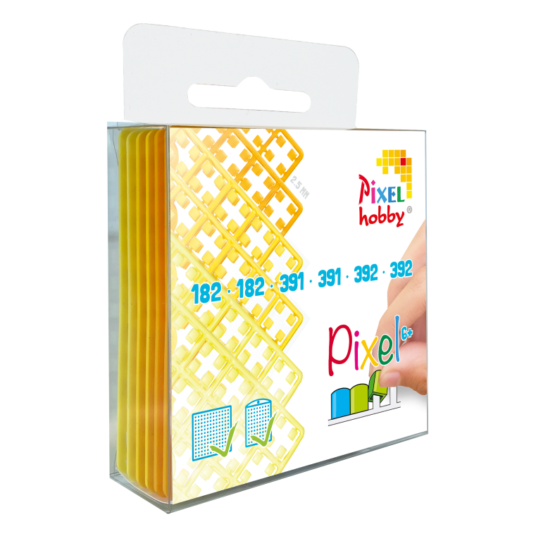 Pixelhobby square XL colors - box of 5 