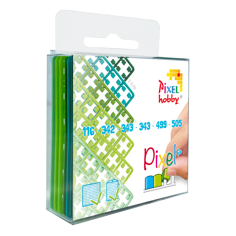Pixelhobby square XL colors - box of 5 