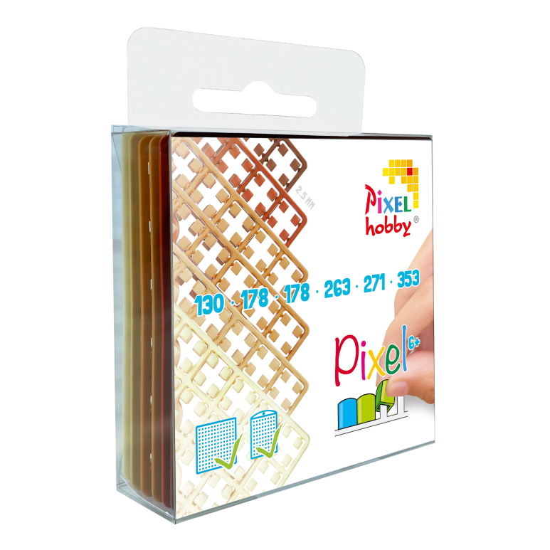 Pixelhobby square XL colors - box of 5 