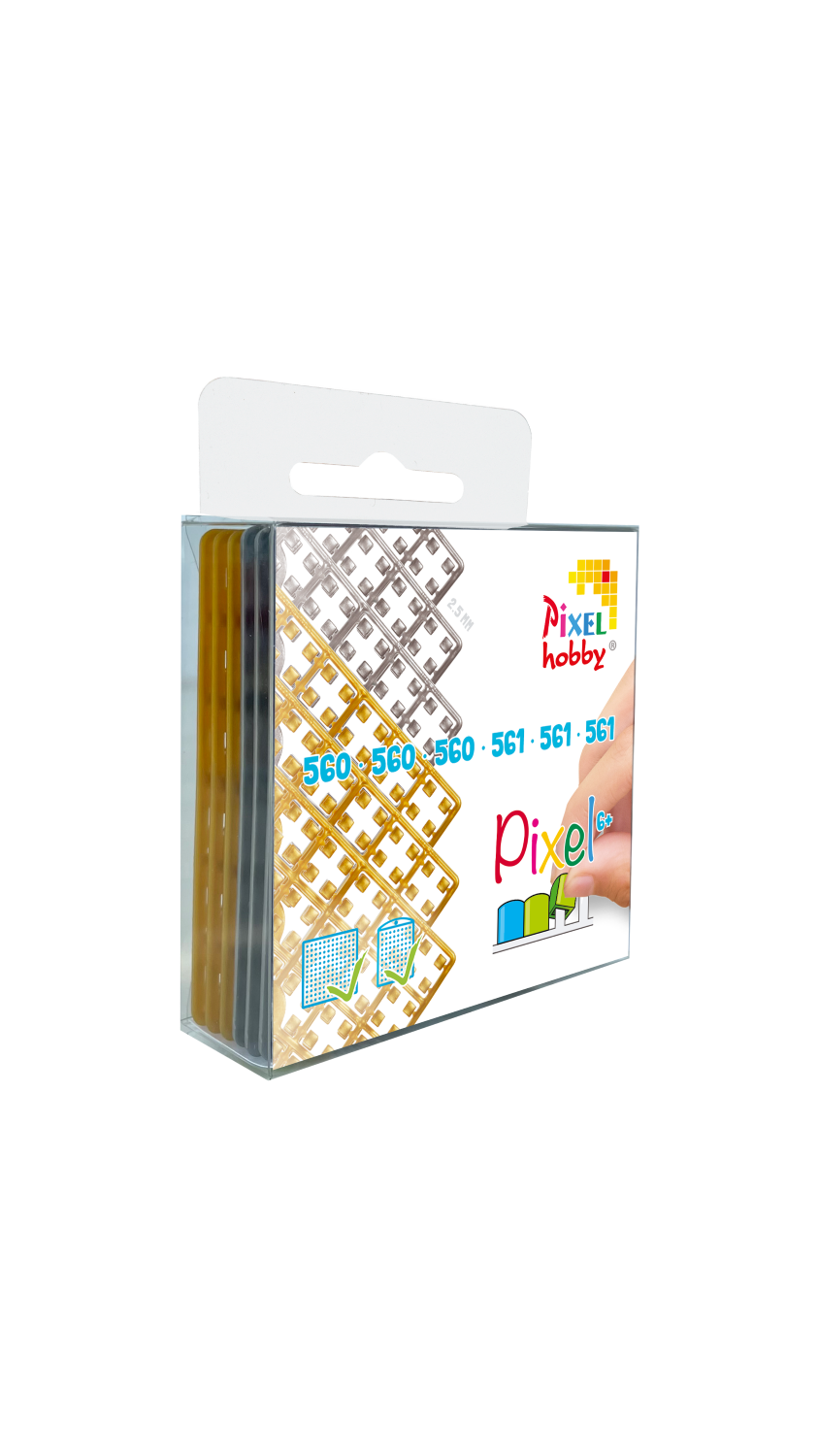 Pixelhobby Quadrat Klassik (Mini) Farben - Color Bow