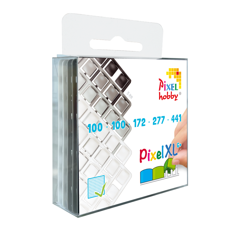 Pixelhobby Quadrat XL (Midi) Farben - Color Bow