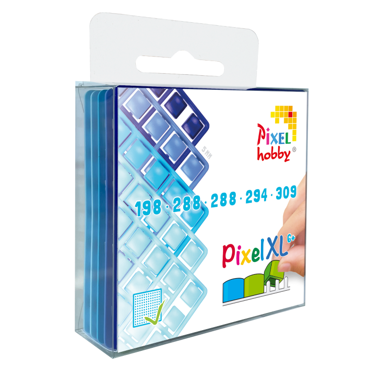 Pixelhobby Quadrat XL (Midi) Farben - Color Bow