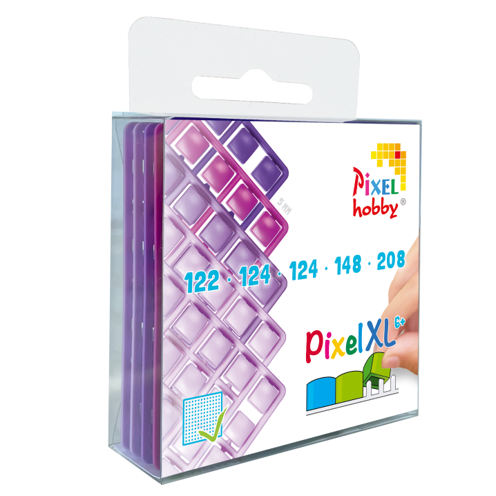Pixelhobby square XL colors - box of 5 