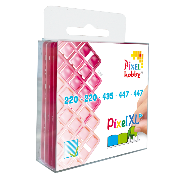Pixelhobby square XL colors - box of 5 
