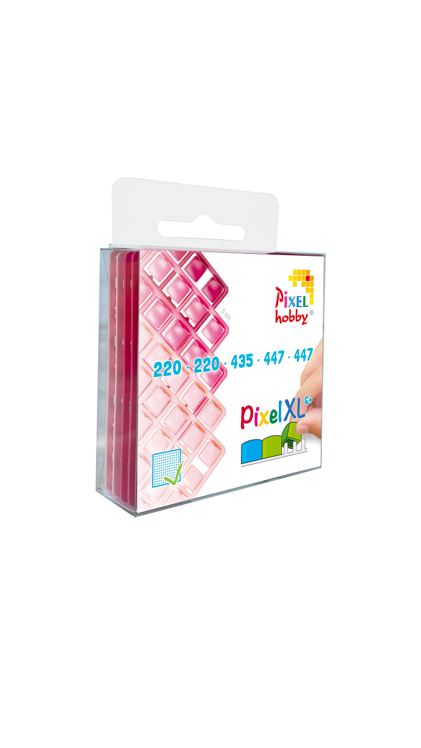 Pixelhobby square XL colors - box of 5 