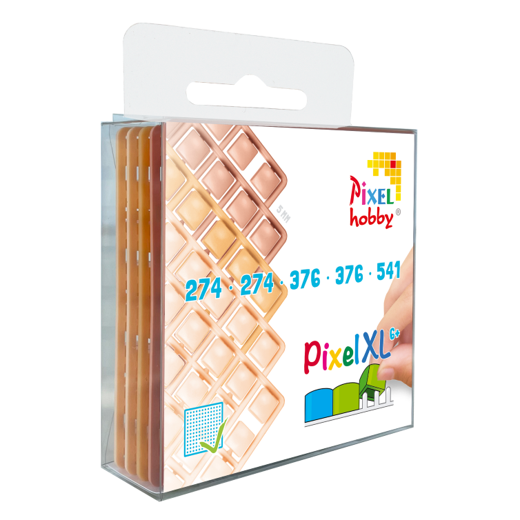 Pixelhobby square XL colors - box of 5 