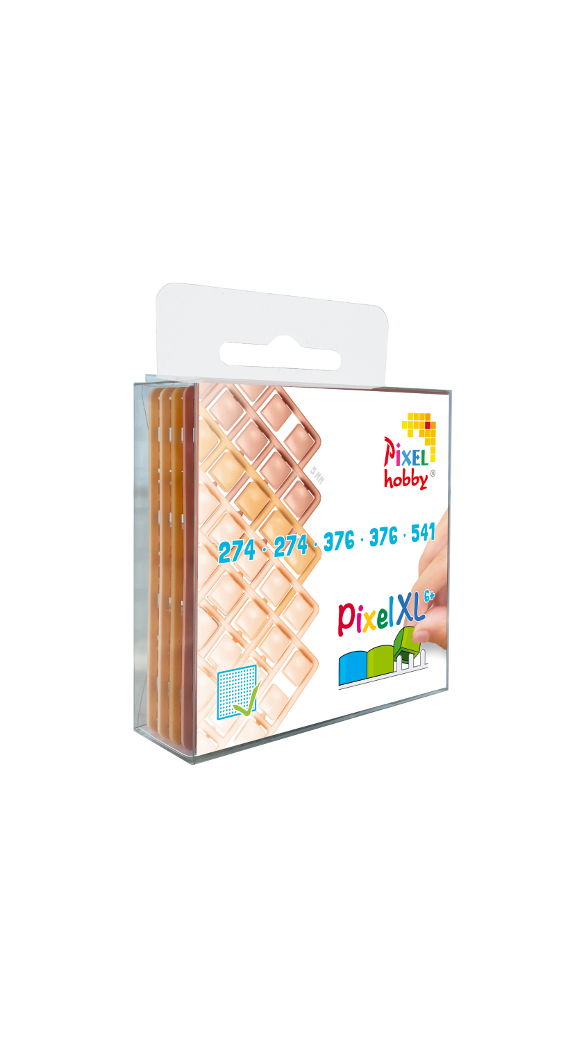 Pixelhobby square XL colors - box of 5 