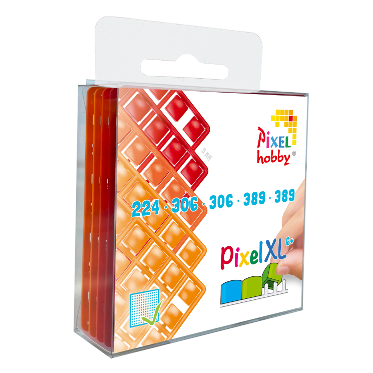 Pixelhobby square XL colors - box of 5 