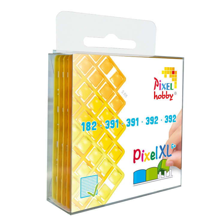 Pixelhobby square XL colors - box of 5 