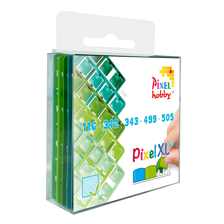 Pixelhobby square XL colors - box of 5 