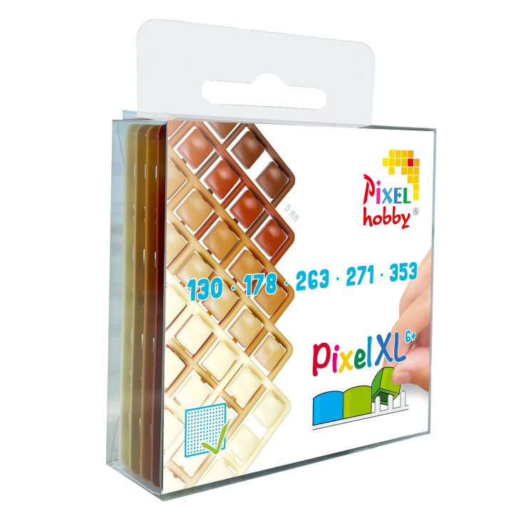 Pixelhobby square XL colors - box of 5 