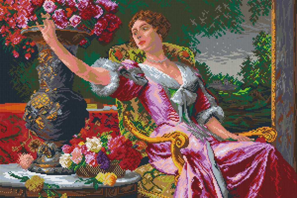 Pixelhobby Klassik Vorlage - Victorian Lady