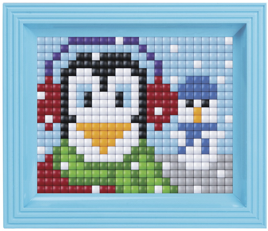 Pixelhobby XL Geschenksets - Pinguin im Winter