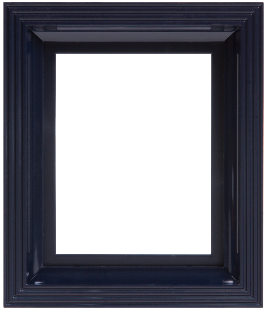 Pixelhobby picture frame black-blue