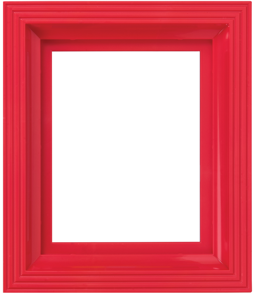Pixel hobby picture frame pink red