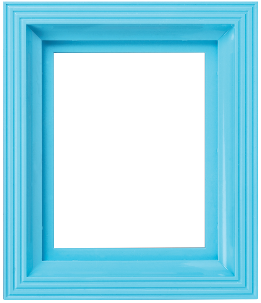 Pixelhobby picture frame baby blue