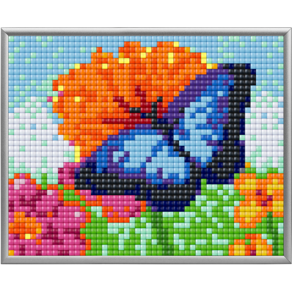 Pixelhobby XL 4BP Set - blauer Schmetterling
