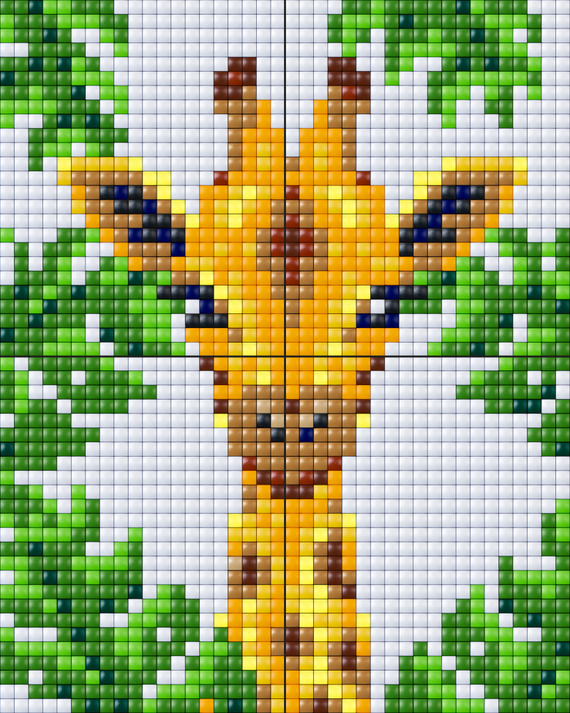 Pixelhobby XL 4BP Set - Giraffe