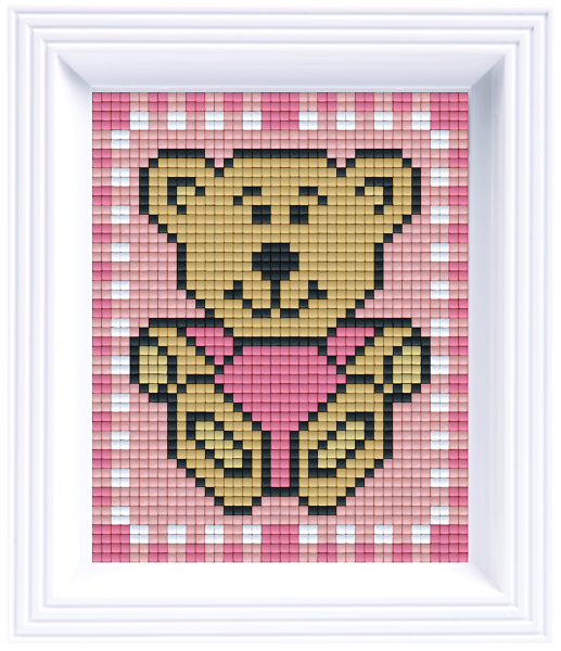 Pixelhobby classic gift set - little bear pink