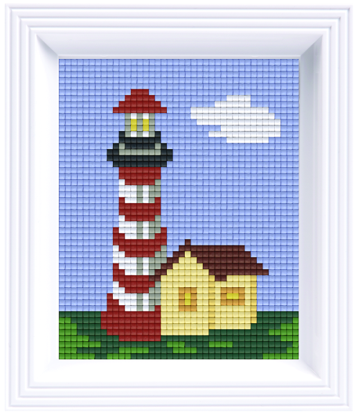 Pixelhobby Klassik Geschenkset - Leuchtturm