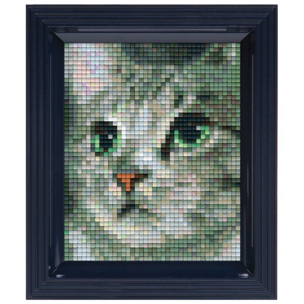 Pixelhobby Klassik Geschenkset - graue Katze
