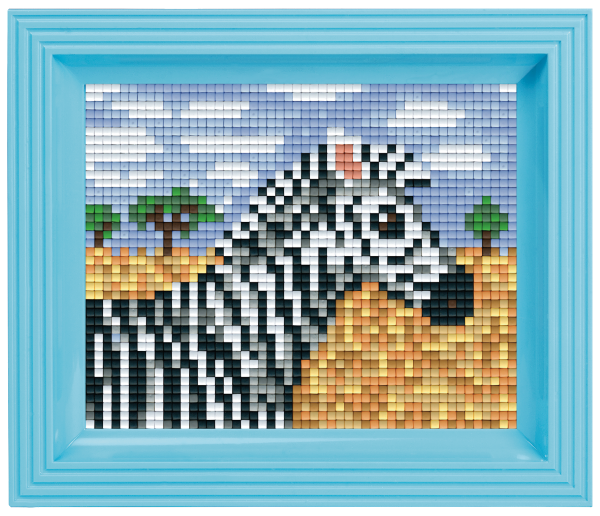 Pixelhobby Klassik Geschenkset - Zebra