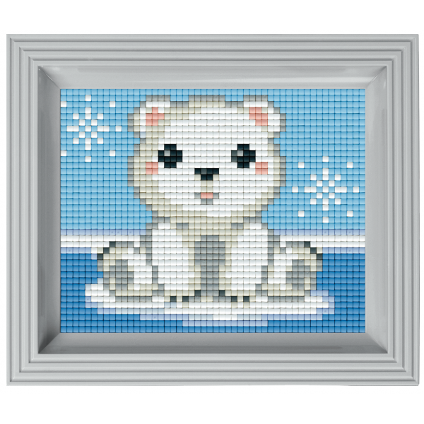 Pixelhobby classic gift set - polar bear