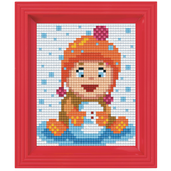 Pixelhobby classic gift set - playing in the snow