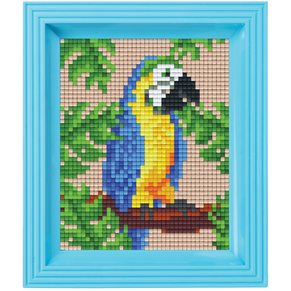 Pixelhobby Klassik Geschenkset - Papagei