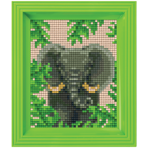 Pixelhobby Klassik Geschenkset - Elefant