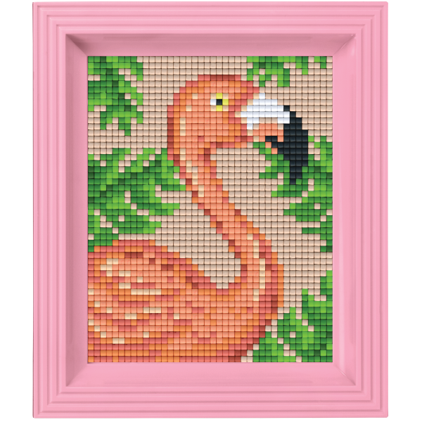 Pixelhobby Klassik Geschenkset - Flamingo