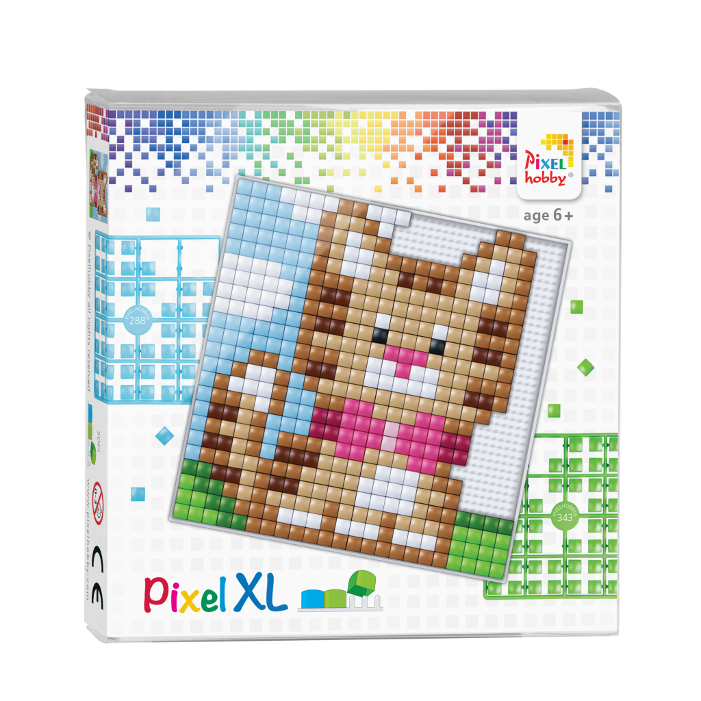 Pixelhobby XL Set - Katze rosa