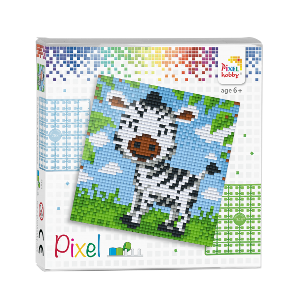 Pixelhobby Klassik Pixel Set - Zebra