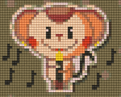 Pixel hobby classic template - flute player