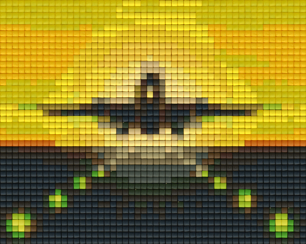 Pixelhobby Klassik Vorlage - Flugzeug