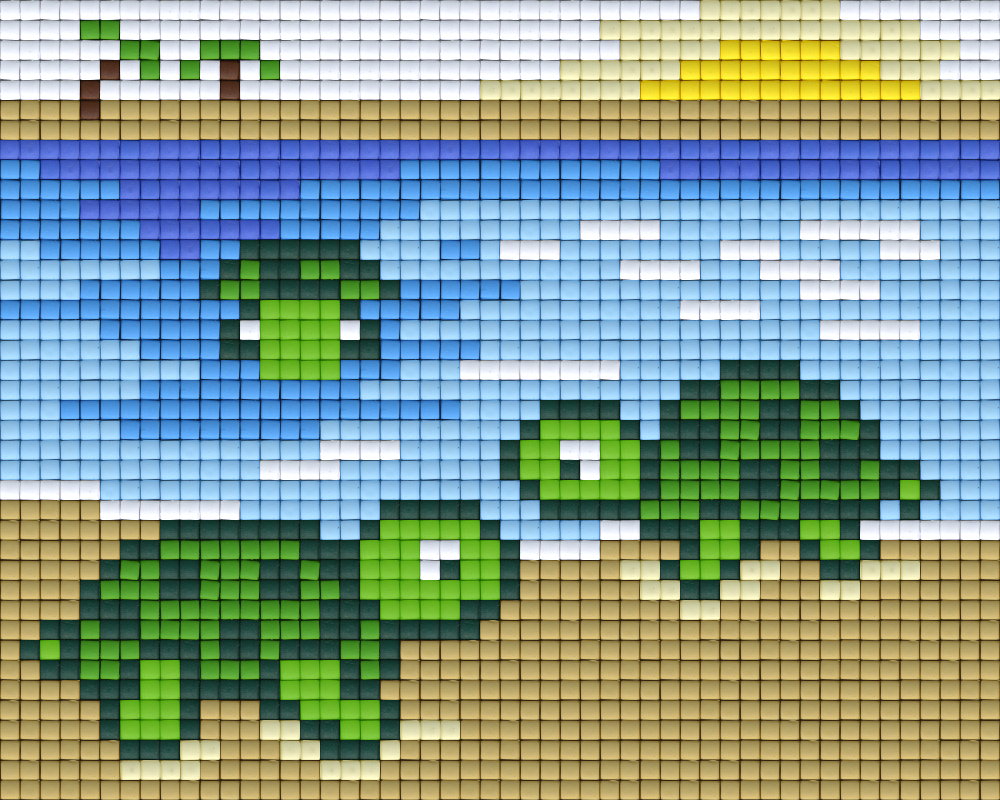 Pixel Klassik Set - Schildkröten