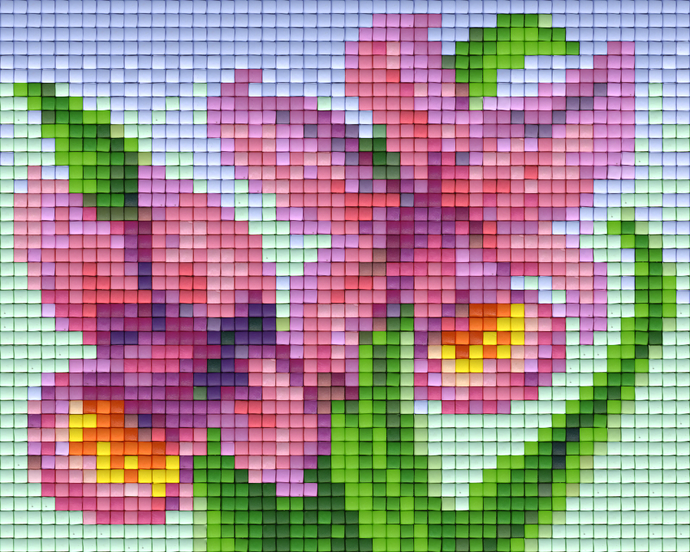 Pixel hobby classic template - snapdragons