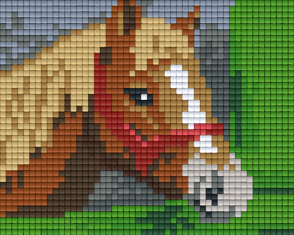 Pixel hobby classic template - horse