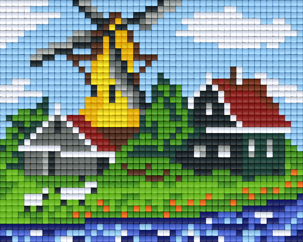 Pixel hobby classic template - windmill