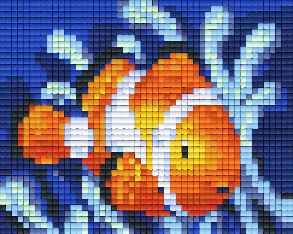 Pixelhobby Klassik Vorlage - Clownfisch