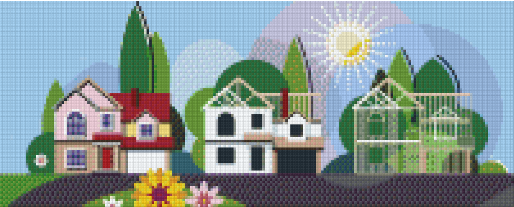 Pixel hobby classic set - small town