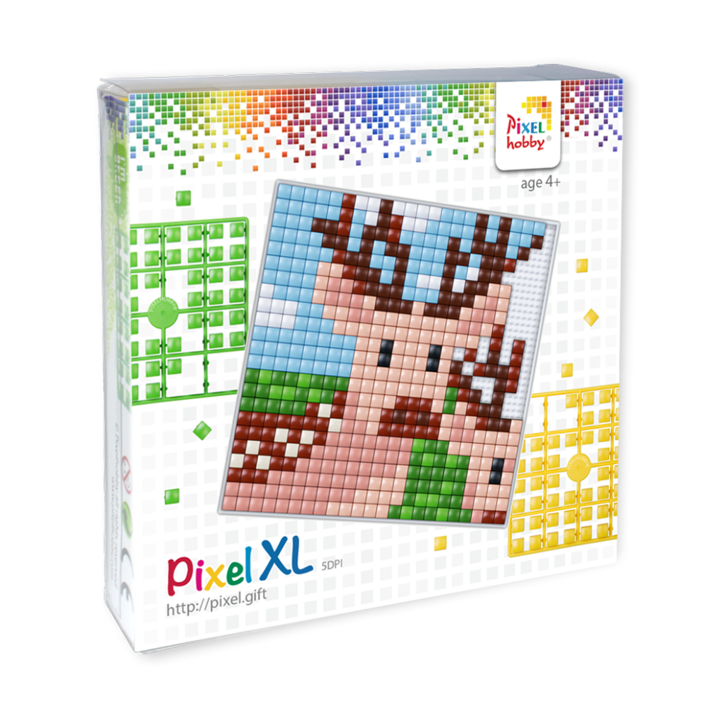 Pixelhobby XL Set - Hirsch