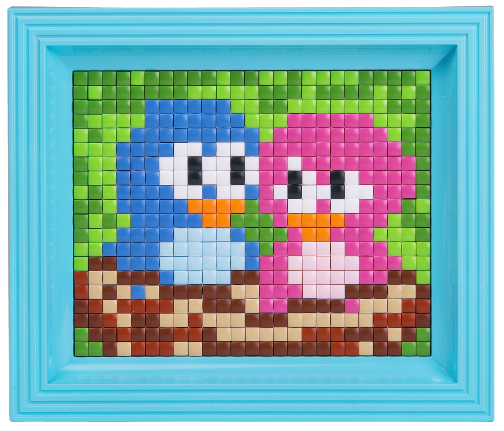 Pixelhobby XL gift sets - lovebirds